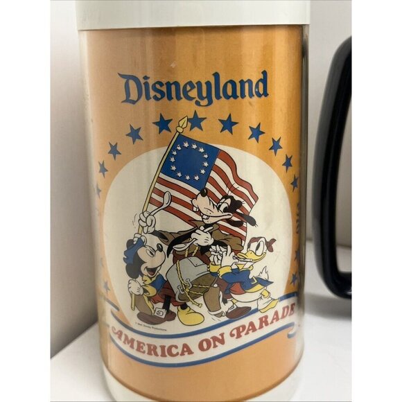 Vintage Walt Disney World  Disneyland Souvenir Thermo-Serv Mug Stein USA - Picture 2 of 15